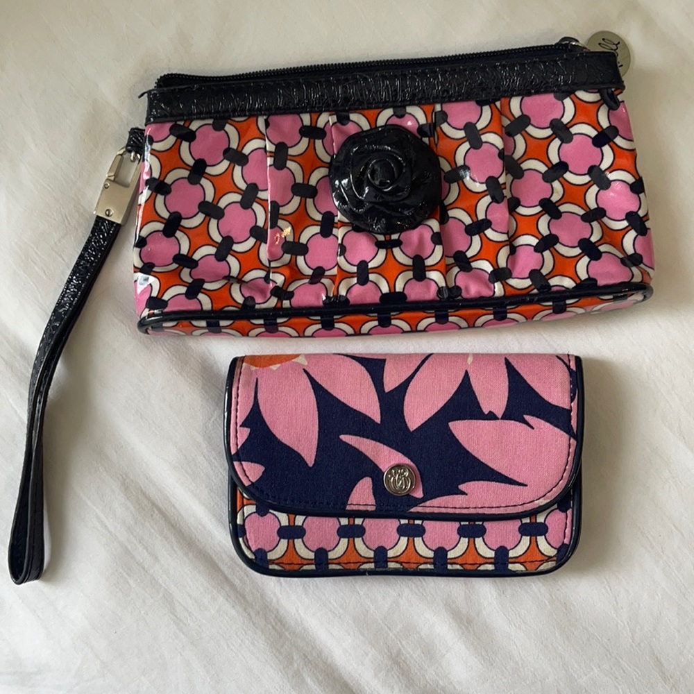 Vera Bradley 2 pc. Lot matching print.